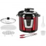 FLAVORMASTER ROUGE Autocuiseur 10 Fonctions + Kit