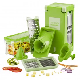 GENIUS Nicer Dicer Magic Cube 12 Pièces -Appareil de Découpe