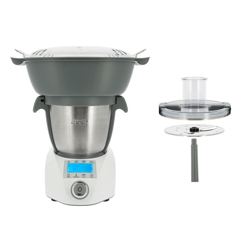 COMPACT COOK ELITE + Grand panier vapeur + Accessoire découpe légumes